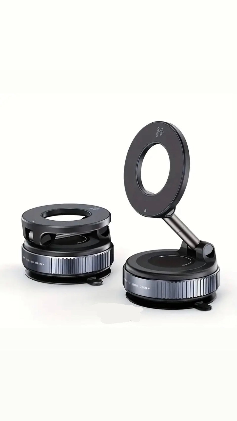 折りたたみ式 マグネットリングライト｜スマホ対応・角度調整可能